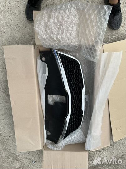 Решетка радиатора киа рио 2017