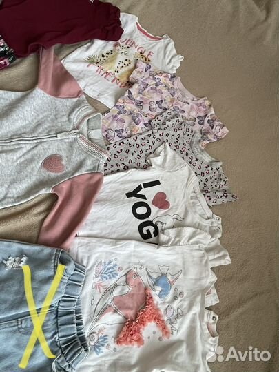 Пакет одежды на девочку 80