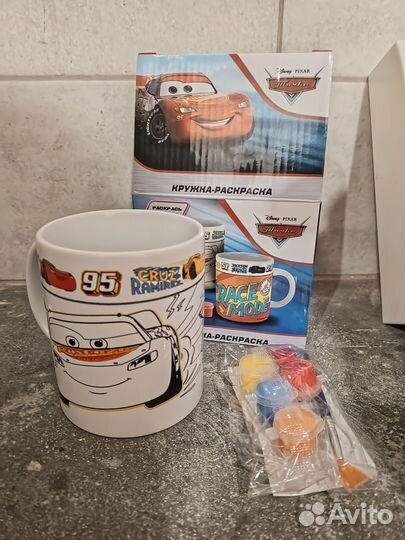 Детская кружка-раскраска