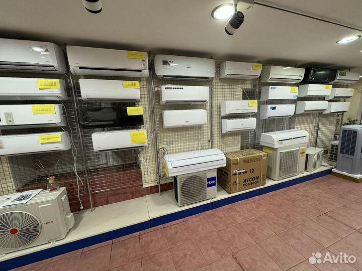 Кондиционеры с установкой
