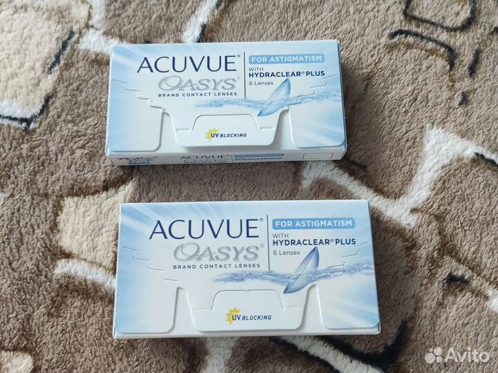 Линзы контактные acuvue oasys двухнедельные