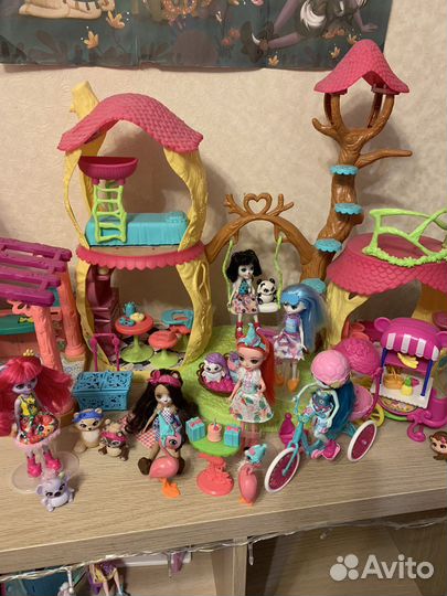 Enchantimals б/у состояние новых