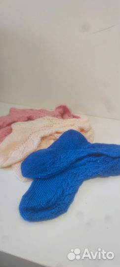 Носки вязанные
