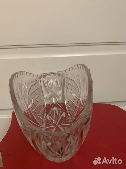 Салатник хрустальный СССР Винтаж