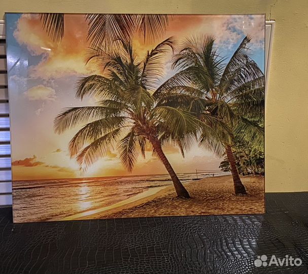 Картина из стекла