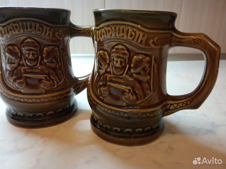 Пивные кружки СССР керамика