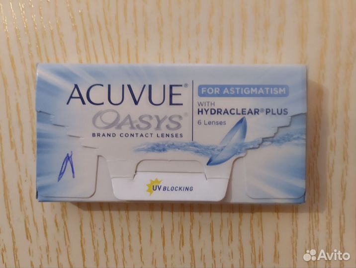 Линзы acuvue oasys двухнедельные