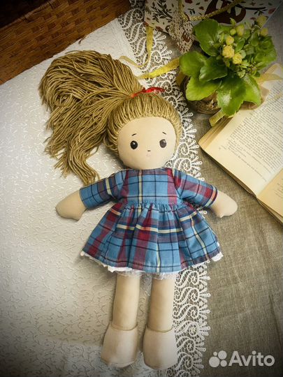 Игровая текстильная кукла