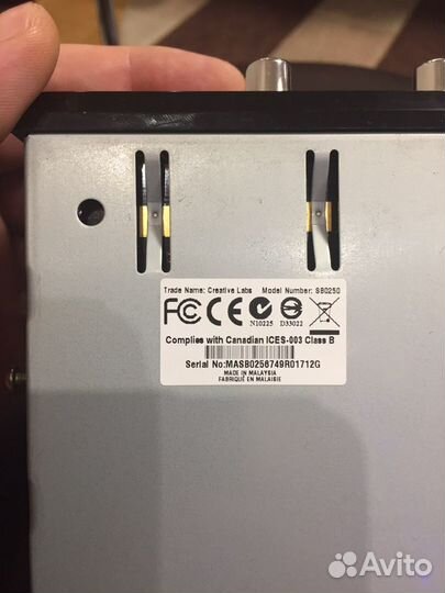 Звуковая карта creative