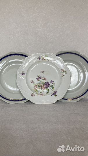 Антикварные тарелки