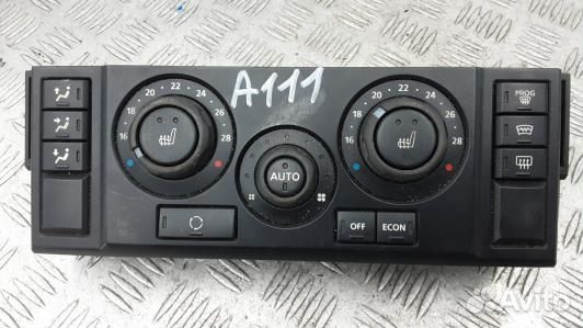 Блок управления печки и климат-контроля land rover