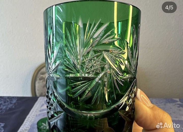 Хрустальные Немецкие стаканы