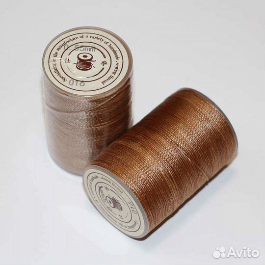 Нитки вощеные для работы с натуральной кожей