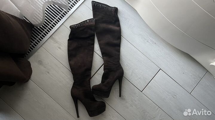 Сапоги ботфорты женские Nando Muzi 35,5