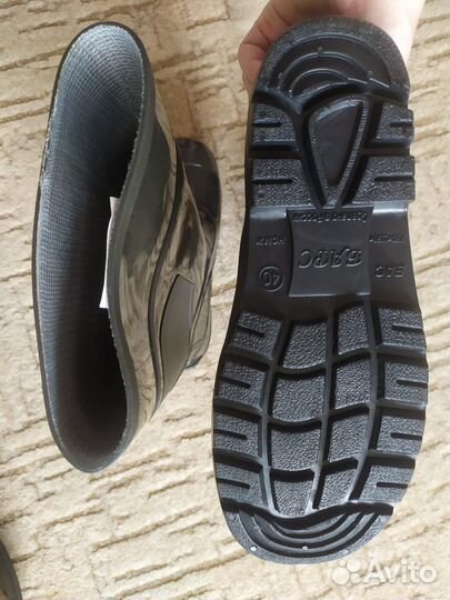 Резиновые сапоги литые