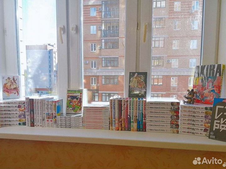 Манга, комиксы, ранобэ и книги