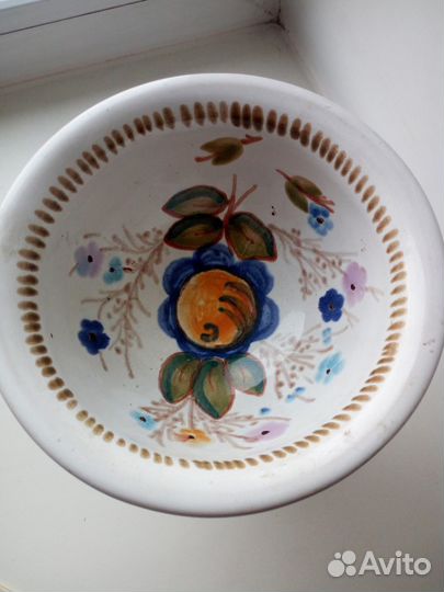 Заварочный чайник, ваза СССР, тарелка Франция