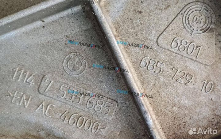 Крышка двигателя передняя BMW X5 E53 рест. 2005