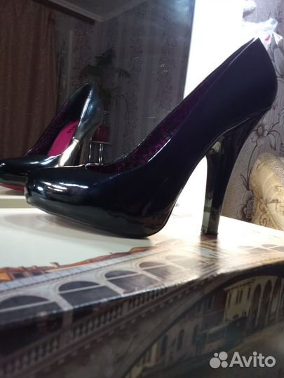 Туфли женские 38 размер чёрные