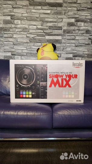 Dj контроллер Hercules Inpulse 500 (новый)