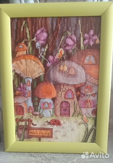 Картины вышитые крестиком