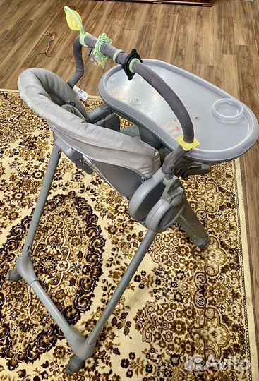 Стульчик для кормления chicco polly magic relax