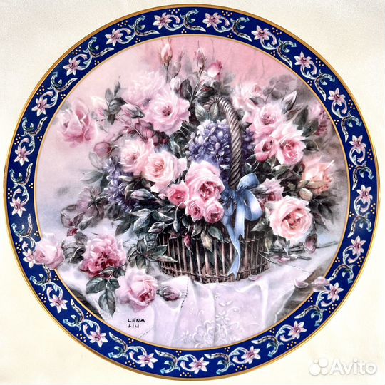 Тарелка Lena Liu. Лена Лю