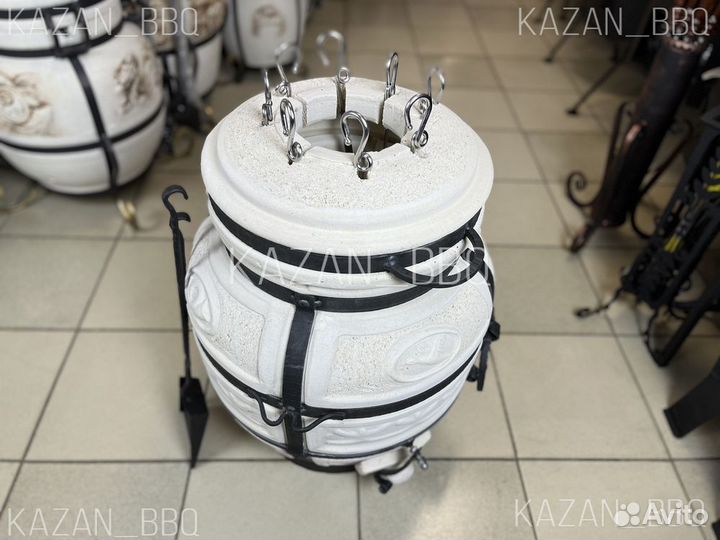 Тандыр Охотник с откидной крышкой