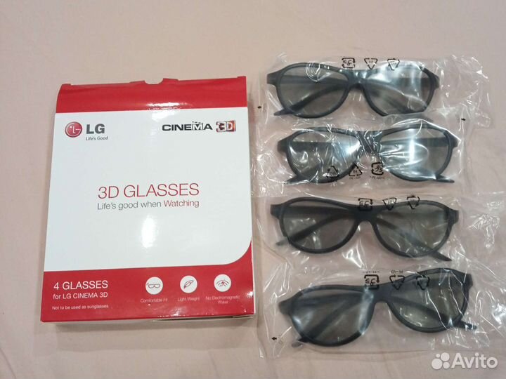3D очки lg