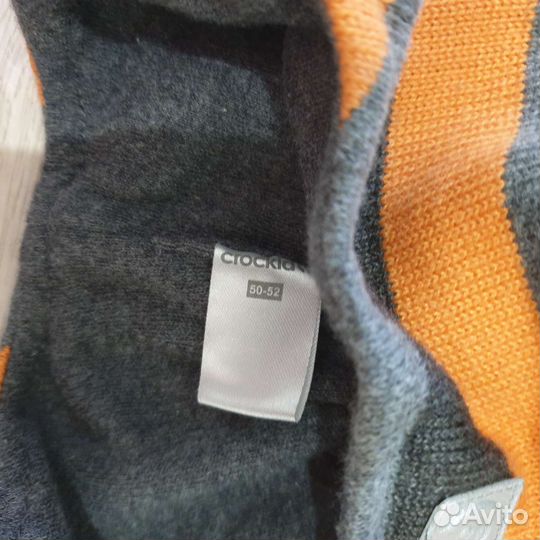 Шапка для мальчика 50 52