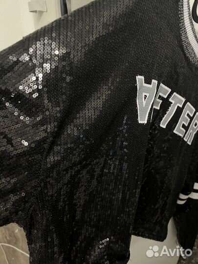 Свитшот блестящий женский