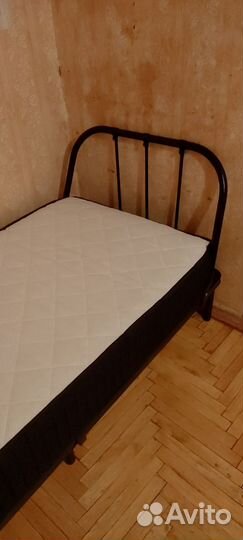 Кровать Мира 90-200 с матрасом