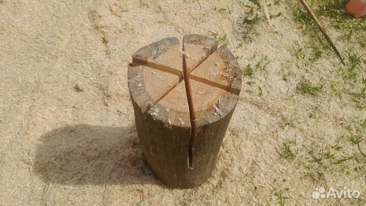 Огонь бревно