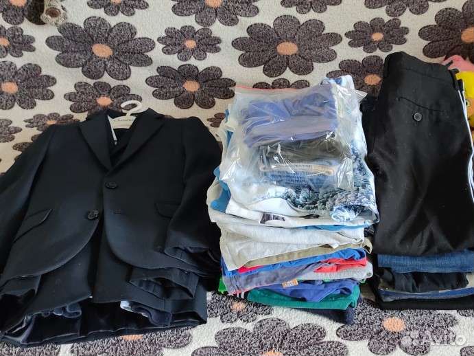 Детские вещи на мальчика 7-8 лет