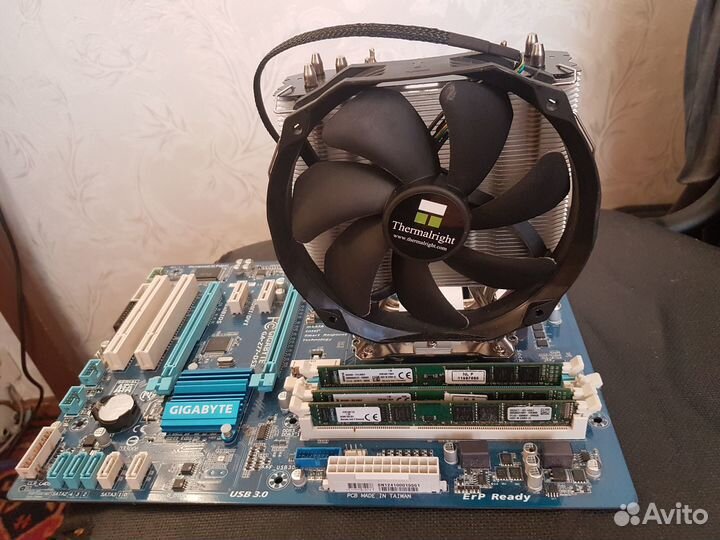 Комплект I7 3770K + Gigabyte GA-Z77-DS3H+16gb озу+