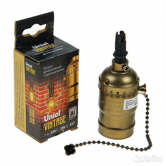 Патрон для ламп Е27 Лофт DLC-V-H01Z