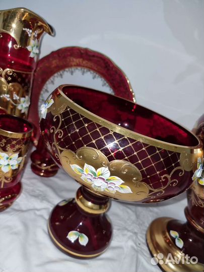 Ваза Чехия Богемия