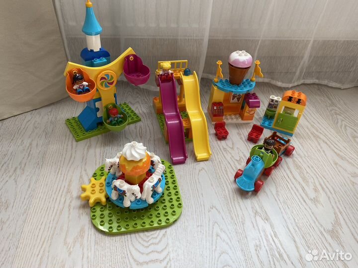 Lego duplo 10840 Большой парк аттракционов