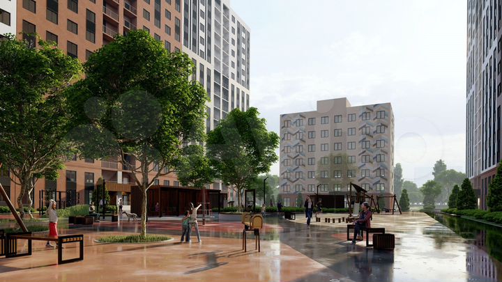 3-к. квартира, 78,9 м², 7/14 эт.