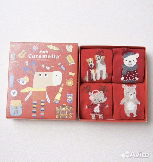 Носки новогодние Caramella