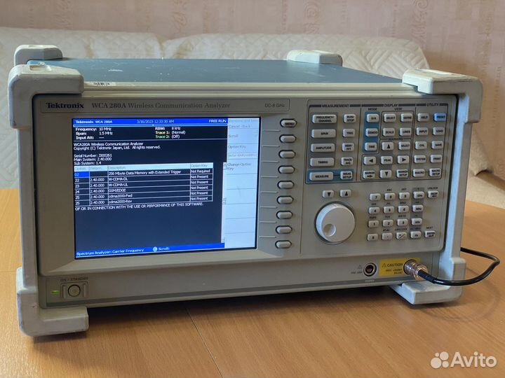 Tektronix WCA 280A анализатор спектра 8ghz