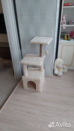 Домик для кошки, когтеточка новый