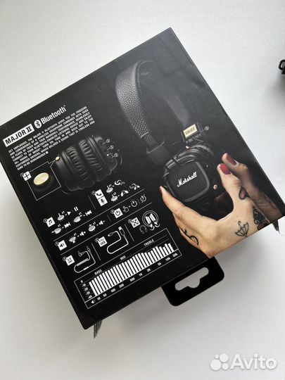 Наушники marshall major 2 беспроводные