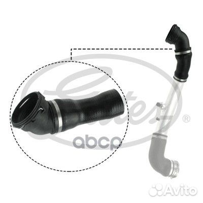 4177-10715) Патрубок 090715 Gates