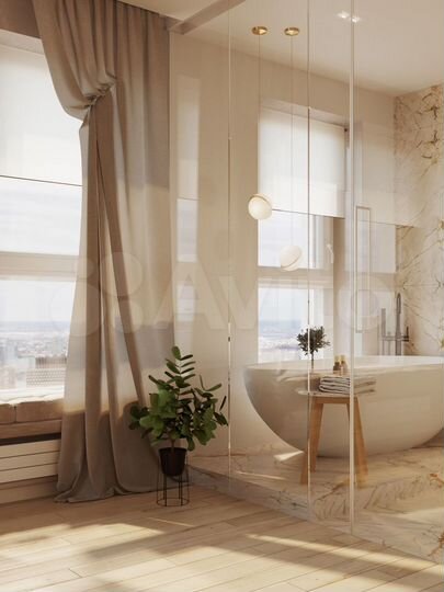 2-к. квартира, 69,6 м², 9/25 эт.