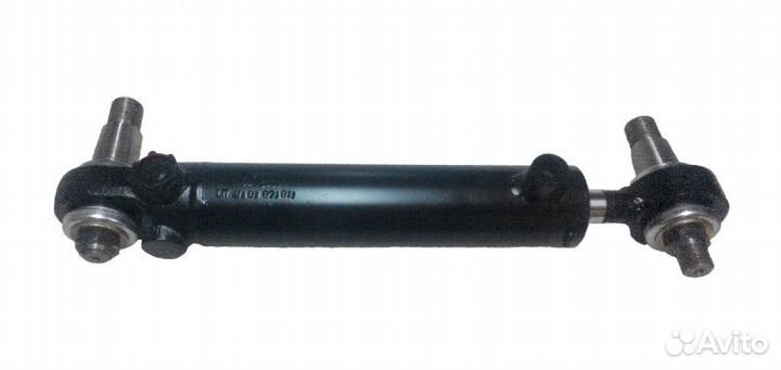 Гидроцилиндр рулевой с пальцами (подключение в одн