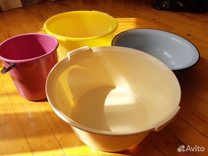 Таз и ведро