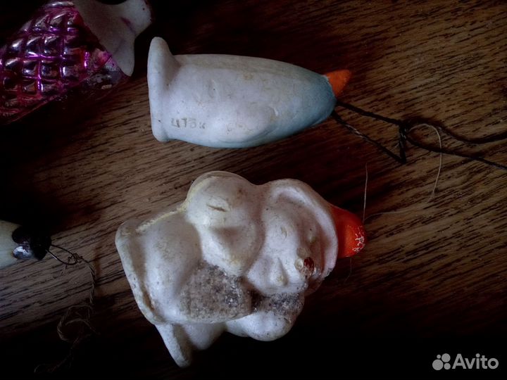 Елочные игрушки СССР