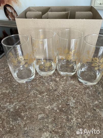 Продаются стаканы новые 4 штуки
