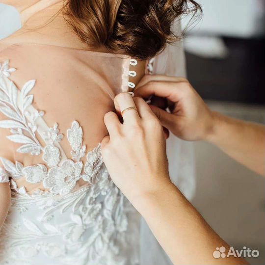 Подгон свадебного платья